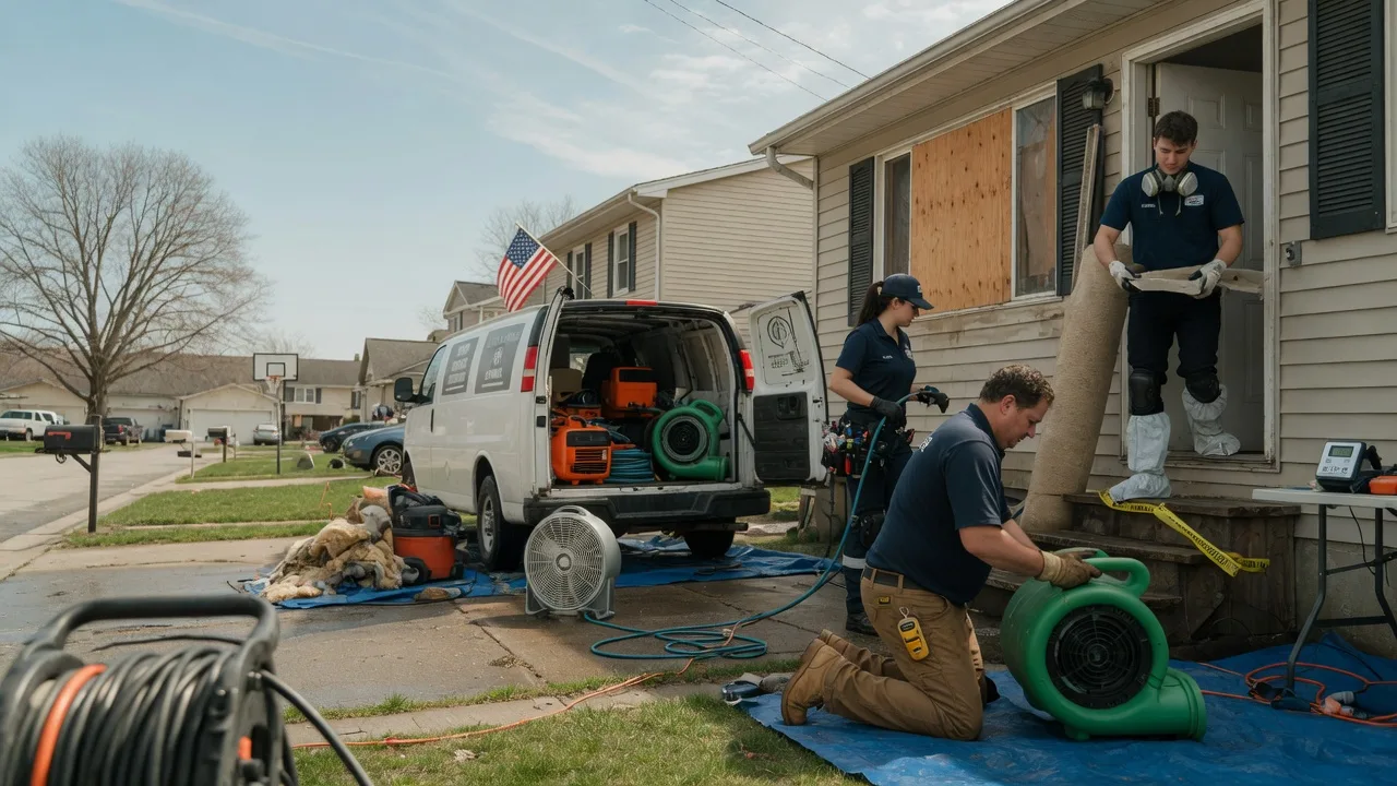 Water Damage Restoration in Blue Rapids, KS near me